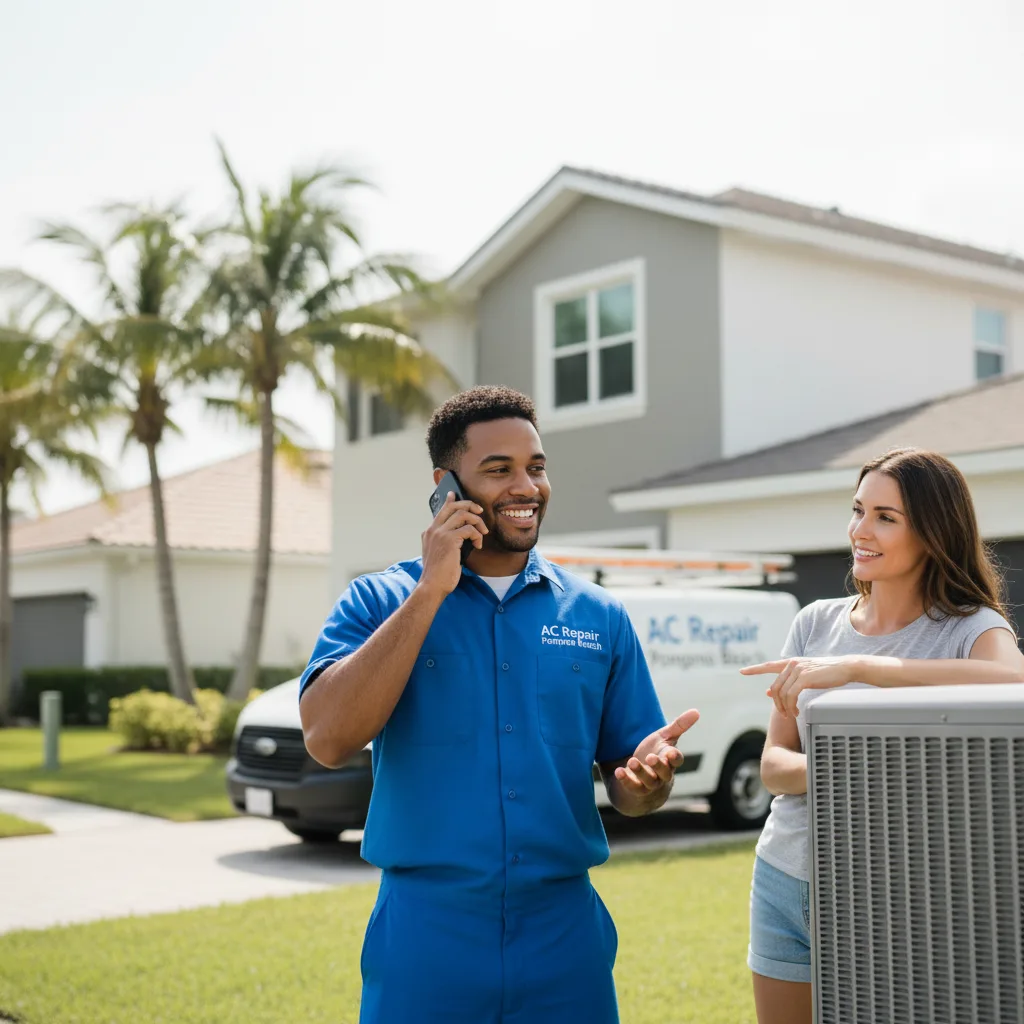 AC Repair Pompano Beach customer support in Crane